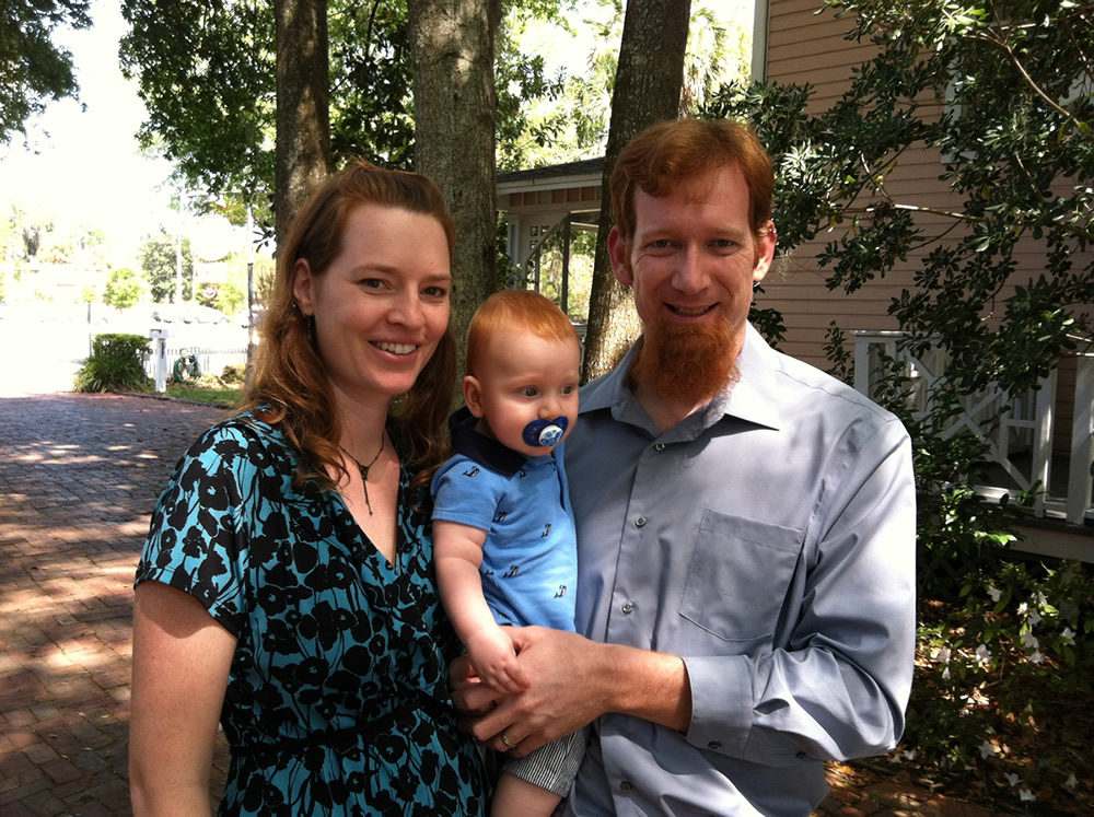 Post-ceremony family photo