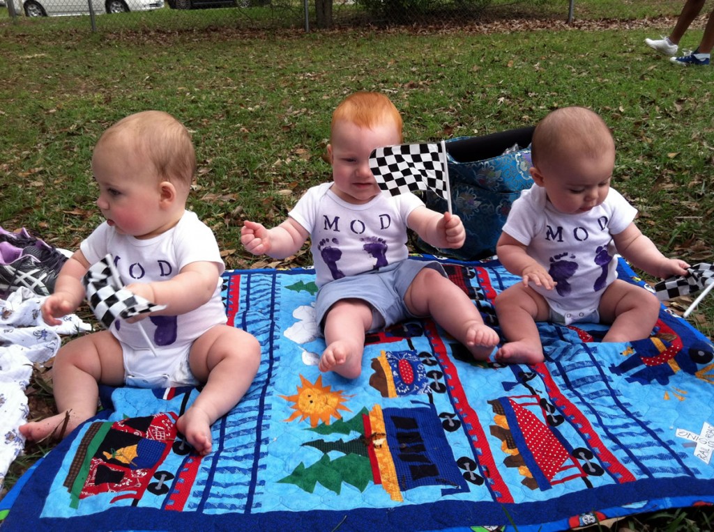 Finish line picnic.